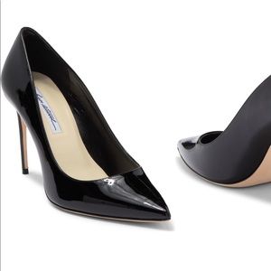 Brian Atwood Valerie Pointy Toe Pump with Bag & Box